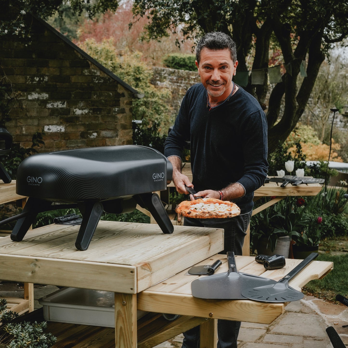 Modena - 14" Gas Fired Pizza Oven