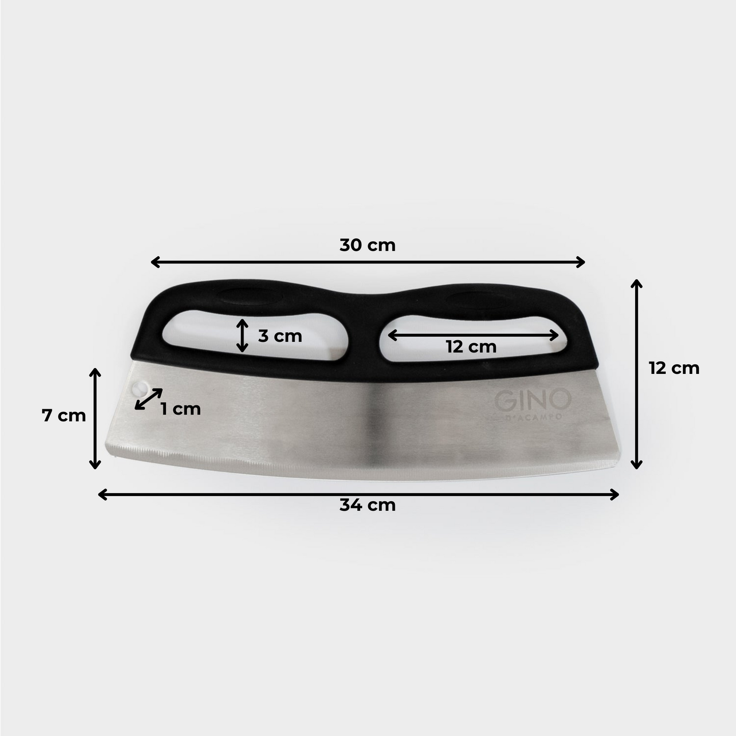 Rocker Style Pizza Cutter