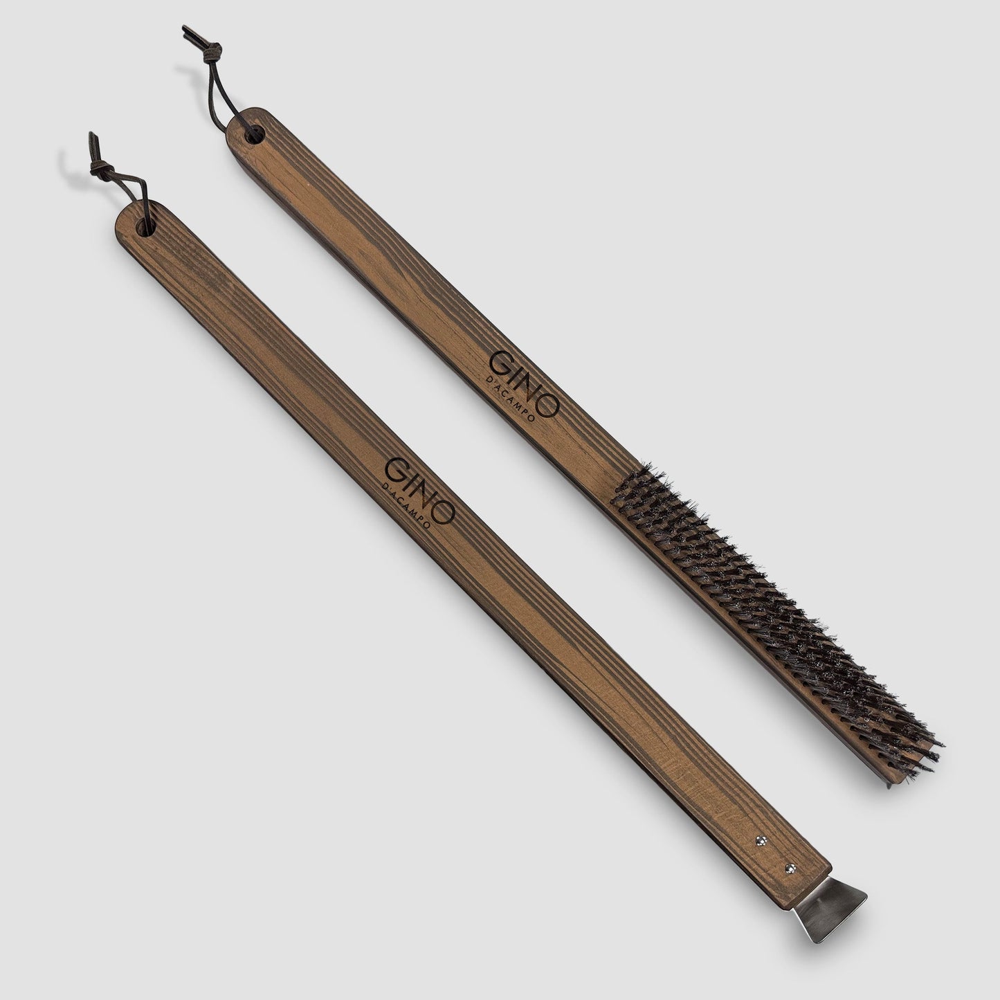 Pizza Stone & BBQ Wire Cleaning Brush With Scraper